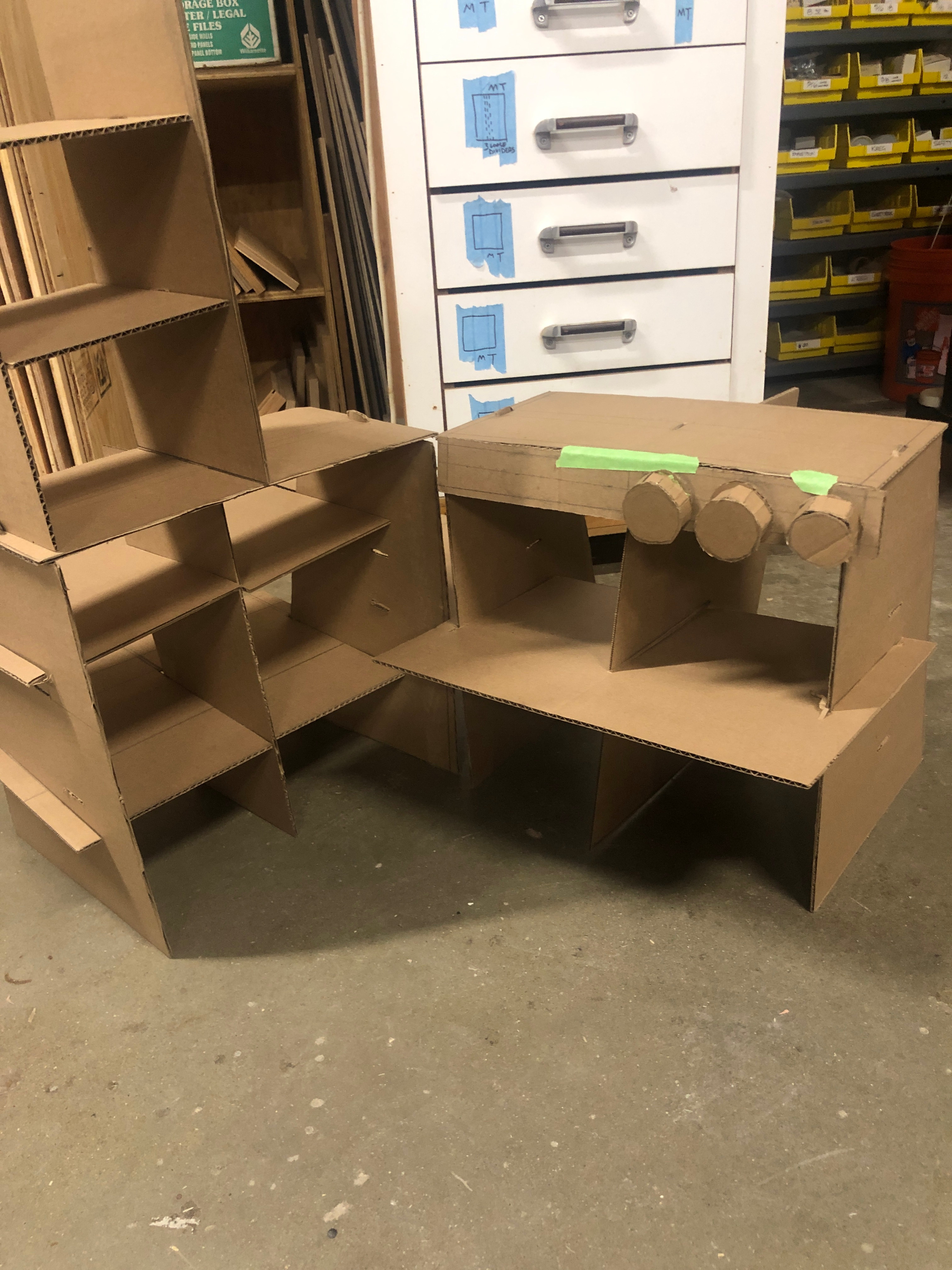 Ergonomic testing session